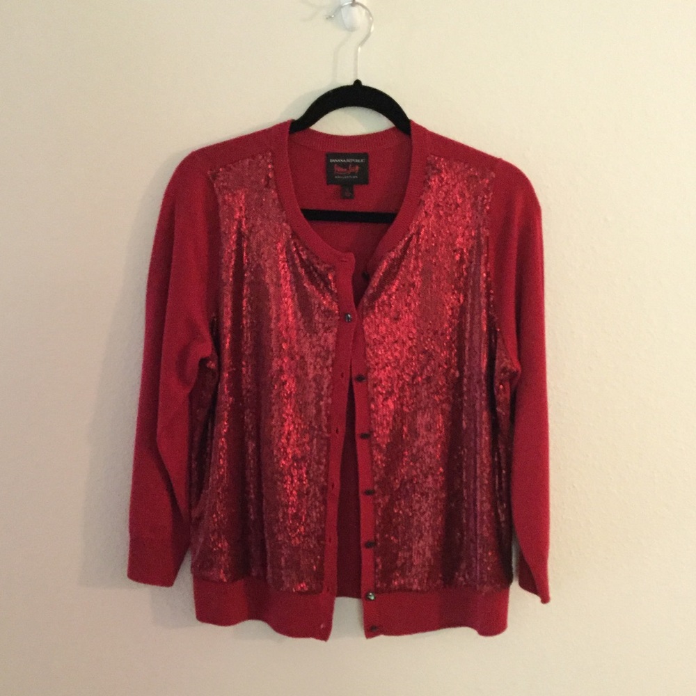Banana Republic: Sequin Sweater